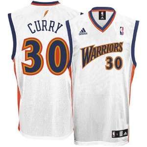   #30 Stephen Curry White Replica Basketball Jersey: Sports & Outdoors