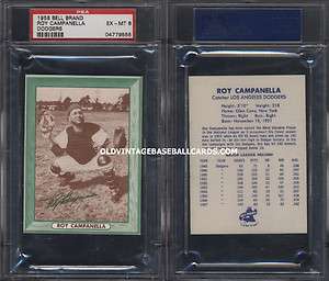 1958 Bell Brand Roy Campanella Dodgers PSA 6  