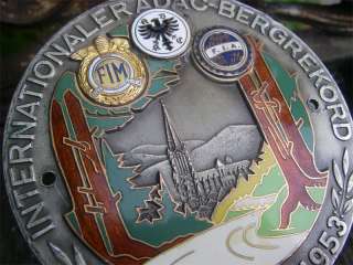 FIA FIM Hillclimb Grosser Bergpreis Freiburg 1953 Badge  