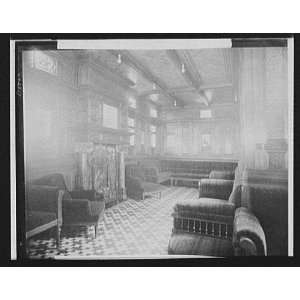  Interior view of unknown steamship