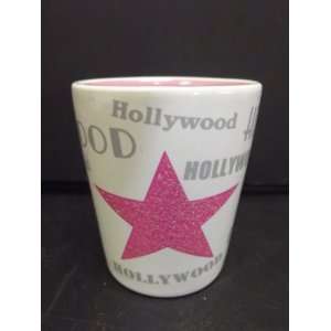  Hollywood Pink Star Shot Glass 