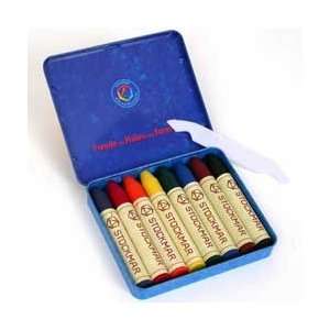  Stockmar Wax Crayons 8 Sticks Assorted Toys & Games