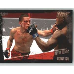 2010 Topps UFC Trading Card # 51 Nate Diaz (Ultimate Fighting 