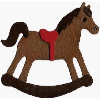   QuicKutz Pre assembled Die Cut   Rocking Horse: Arts, Crafts & Sewing