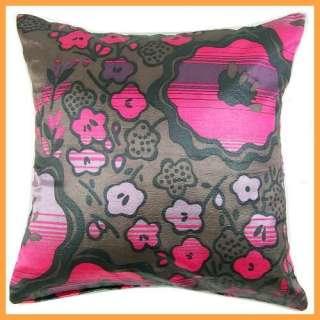   Colorful Lily Floral Throw Pillow Case Cushion Cover Square 18 PJ