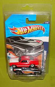   GARAGE SERIES 69 MUSTANG CHASE TRU 21 CAR SET EXCLUSIVE WITH INITIAL