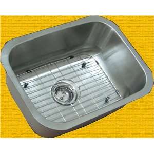   Stainless Steel Undermount Single Bowl Kitchen Sink: Home Improvement