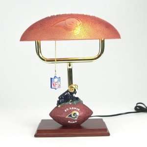  St. Louis Rams NFL Mascot Desk Lamp w/ Football Shade (14 