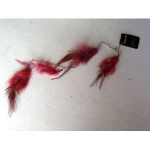  New Fashion Feather Hair Extension Red Color Everything 