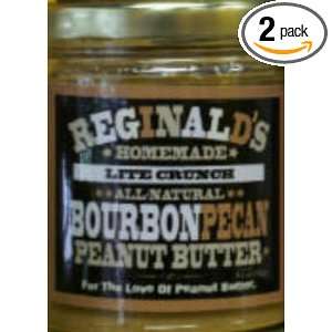 Reginalds Homemade Bourbon Pecan Peanut Butter All Natural nut butter 