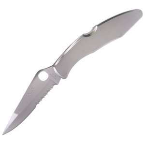  Spyderco   Police, VG10 Handle, ComboEdge Sports 