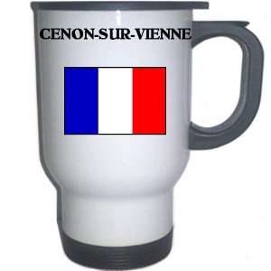  France   CENON SUR VIENNE White Stainless Steel Mug 