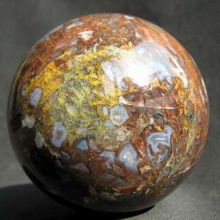 75mm Chatoyant Pietersite Crystal Sphere/Ball pts75ie1726  