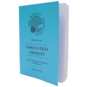  Croquet Rules Book