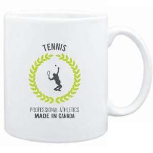    Mug White  Tennis MADE IN CANADA  Sports