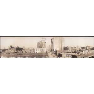    Panoramic Reprint of Panorama of Birmingham, Ala.: Home & Kitchen