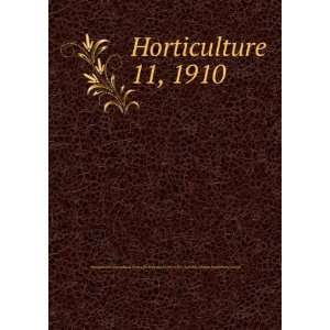   Horticultural Society Massachusetts Horticultural Society Books