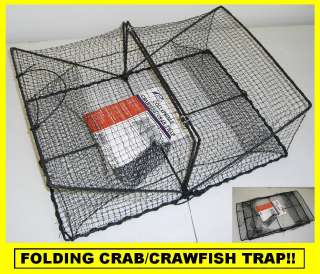CRAB CRAWFISH TRAP Folding Trap BRAND NEW #TR101  