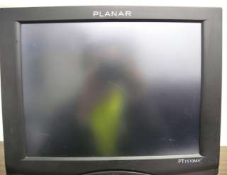 Planar 15 Touch Screen LCD Monitor Model No: PT1510MX with Adapter 