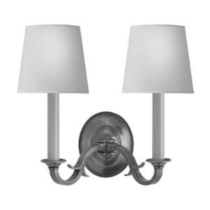  Channing Double Sconce Wall Mount By Visual Comfort
