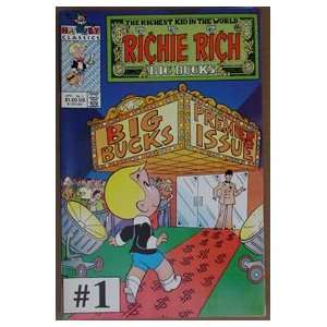  Richie Rich Big Bucks 1991 Comic Book #1 