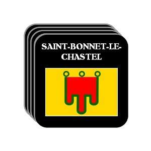 Auvergne   SAINT BONNET LE CHASTEL Set of 4 Mini Mousepad Coasters