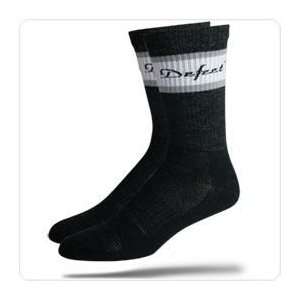  Defeet Classico Wool Socks   Grey/White 