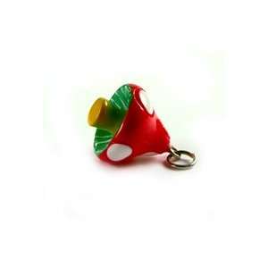  Roly Polys 3 D Hand Painted Resin Spotted Mushroom Charm 