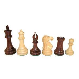   and Boxwood Monarch Chessmen with 3.75in King