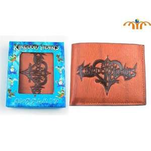  Kingdom Hearts Logo Brown Wallet: Toys & Games