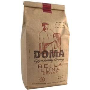 Doma Coffee   Bella Luna   Decaf Coffee Beans   1 lb  