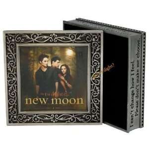  New Moon Metal Jewelry Box: Home & Kitchen