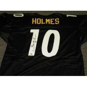  Santonio Holmes Autographed Jersey   Autographed NFL 