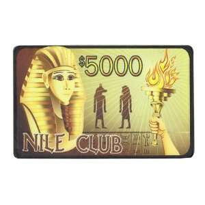 Nile Club Ceramic Poker Plaques   Choose Type