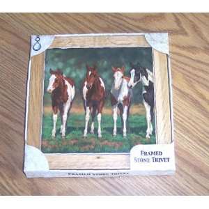 Trivet/Hot Plate   Absorbastone   Horse   Pint Size Paints  