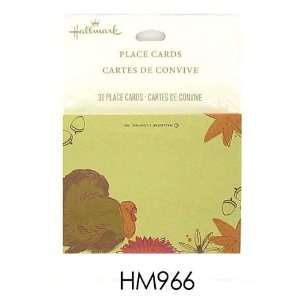  6 Packs of 30 Turkey Place Cards