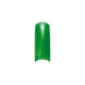   Tips in Emerald Green # 87 551 100 PCS + A viva Eco Nail File Beauty