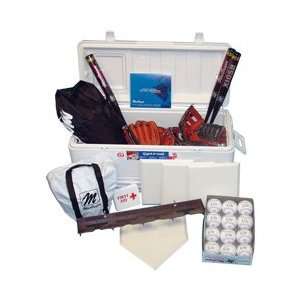  Softball Cooler Kit with Leather Gloves (PAC) Sports 