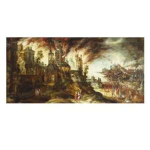  The Destruction of Sodom and Gomorrah Giclee Poster Print 