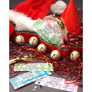  Ticket Christmas Party Invitations