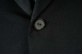  Avenue Black Tuxedo Smoking Jacket Shawl Collar 1 Button Slim  