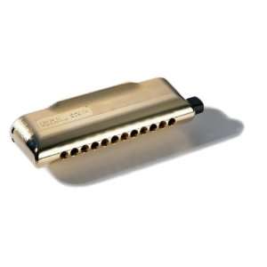  Hohner 7545 CX12 Chromatic Harmonica   Gold Musical Instruments