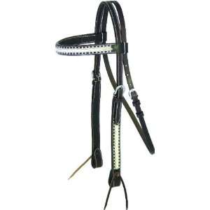   Pro Headstall w/Reins w/Hair   Lt Chocolate   Horse: Sports & Outdoors