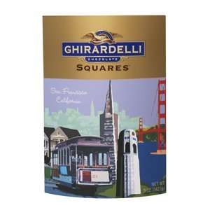 Ghirardelli Chocolate San Francisco Squares Chocolates Gift Box, 5 oz 