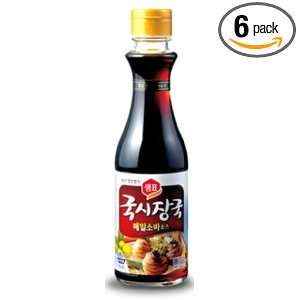 Sempio Soba Sauce, 11.83 Ounce Glass Bottle(Pack of 6)  