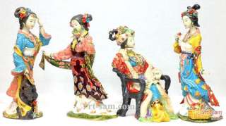 Chinese Porcelain Figurine Oriental Lady Painting   A Fine Collection 