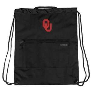   OU Oklahoma Sooners Logo Embroidered Cinch Backpack