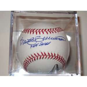  Marty Brennaman Cincinnati Reds HALL OF FAME 2000 Signed 
