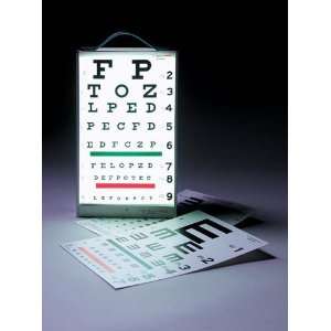  `Eye Test Cabinet Illuminated