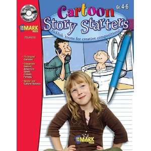  Cartoon Story Starters Gr 4 6 Book